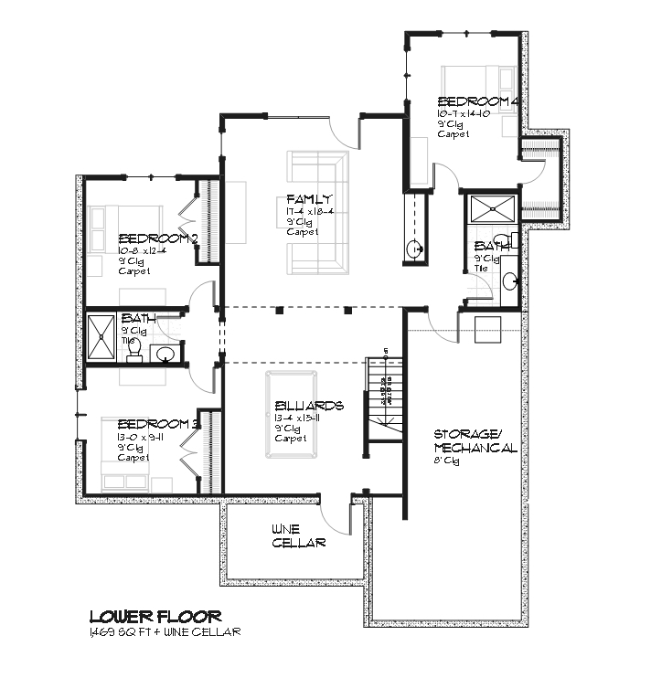 Floor Plan Basement