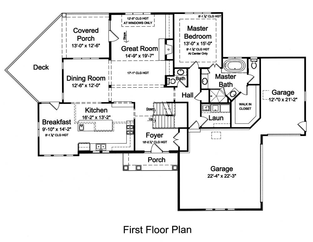 Floor Plan Main Level