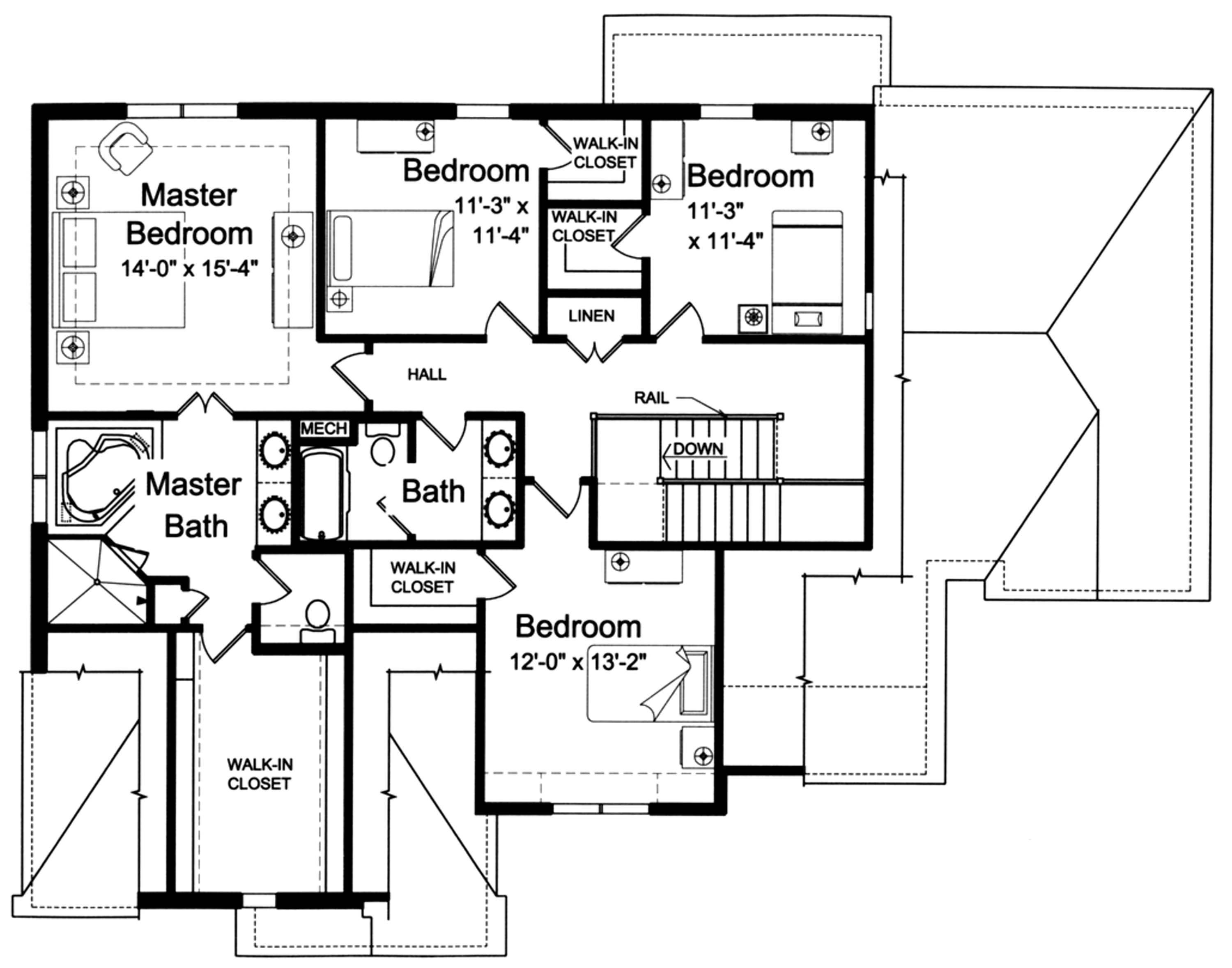 Floor Plan Upper Level
