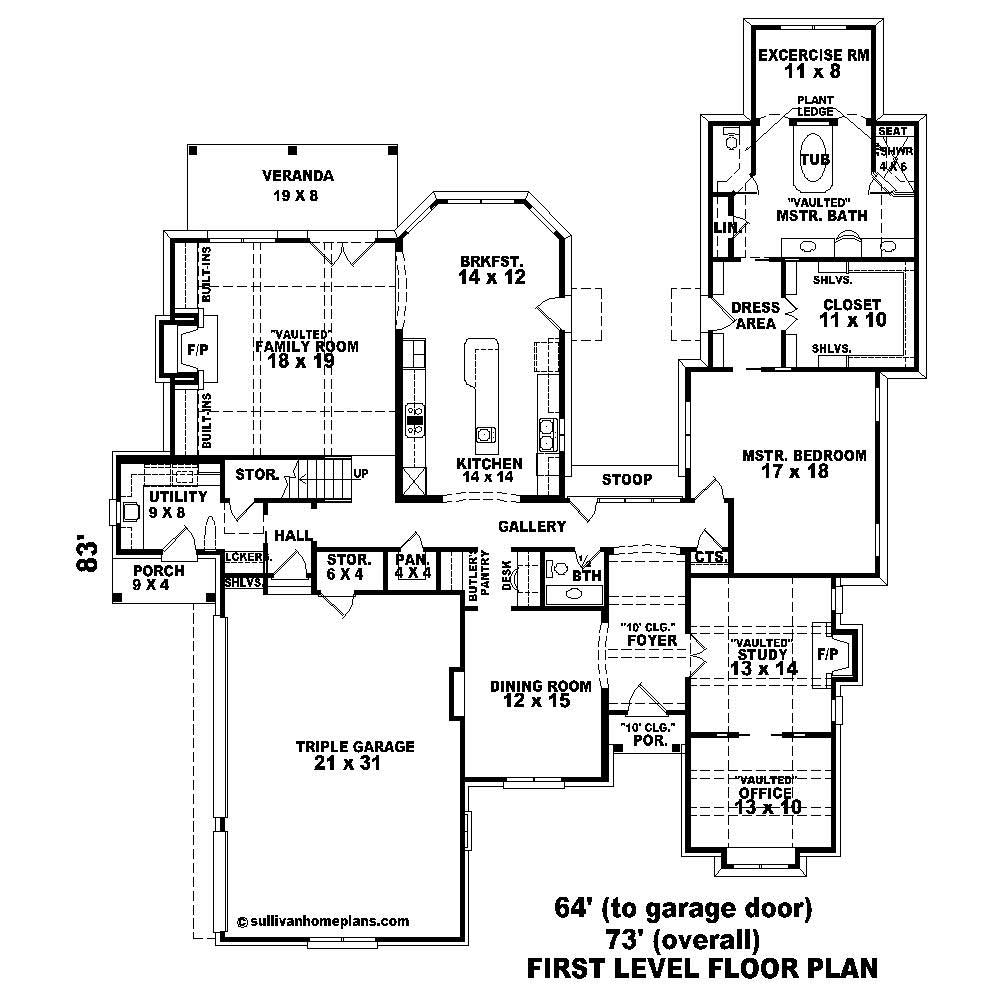 Floor Plan First Story