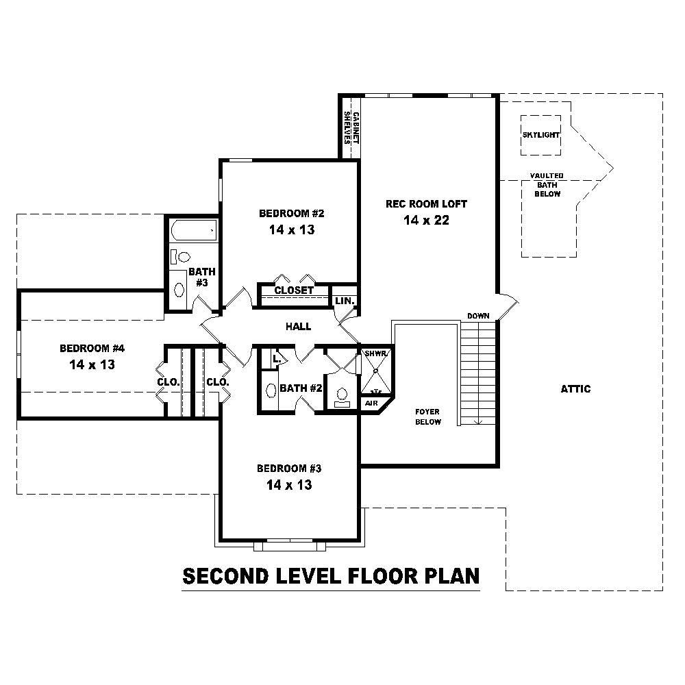 Floor Plan Second Story