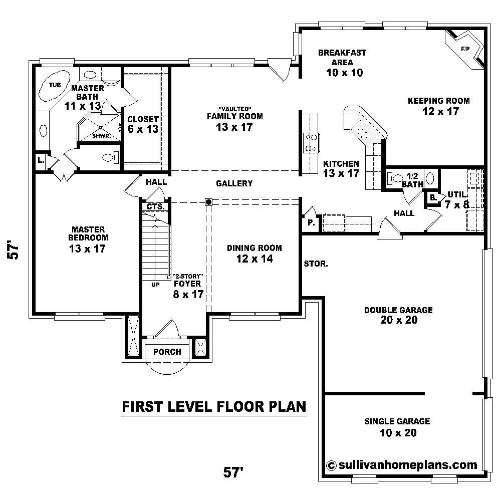 Floor Plan First Story