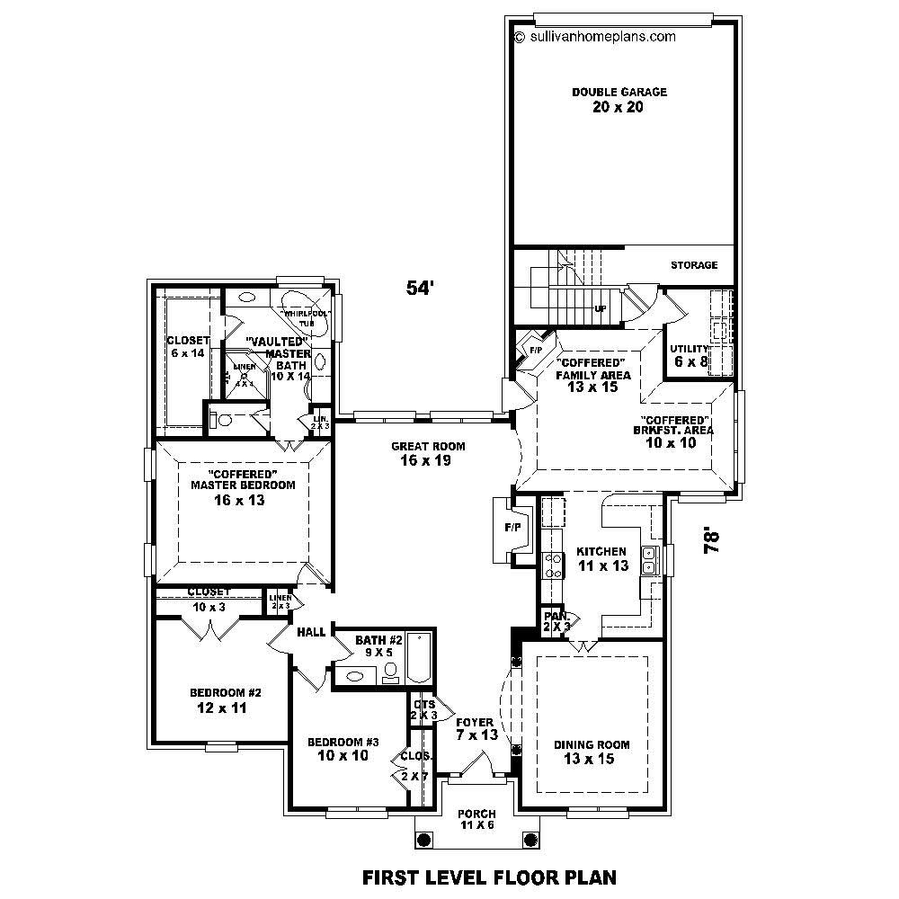 Floor Plan First Story