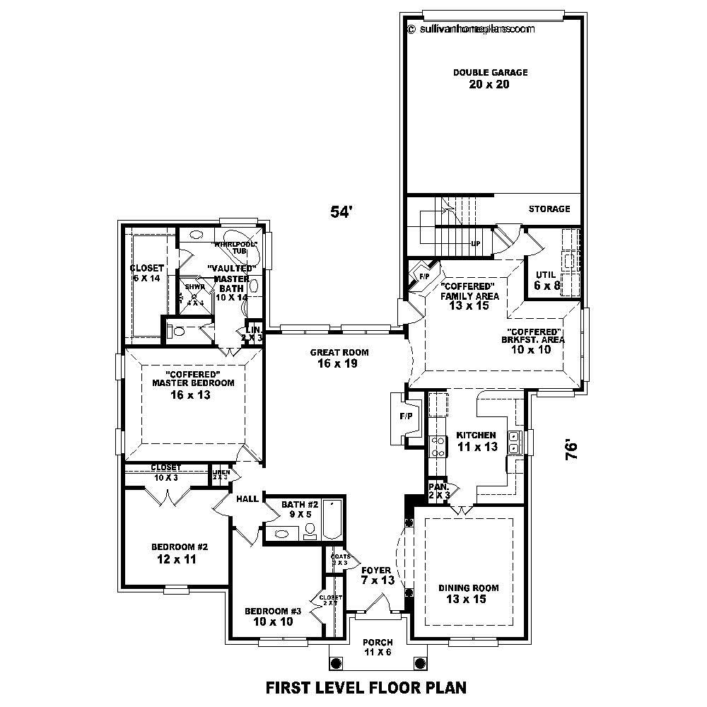 Floor Plan First Story