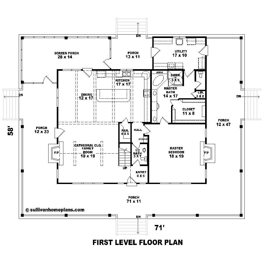 Floor Plan First Story