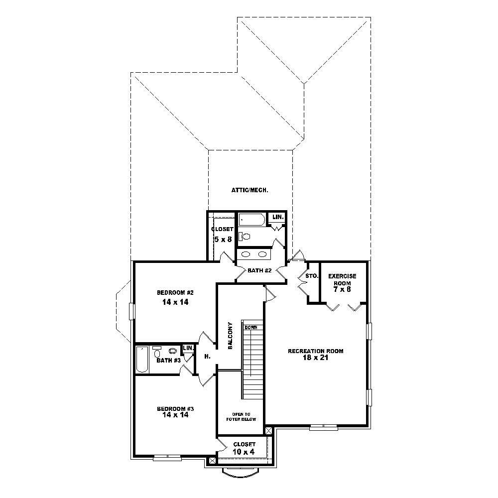 Floor Plan Second Story