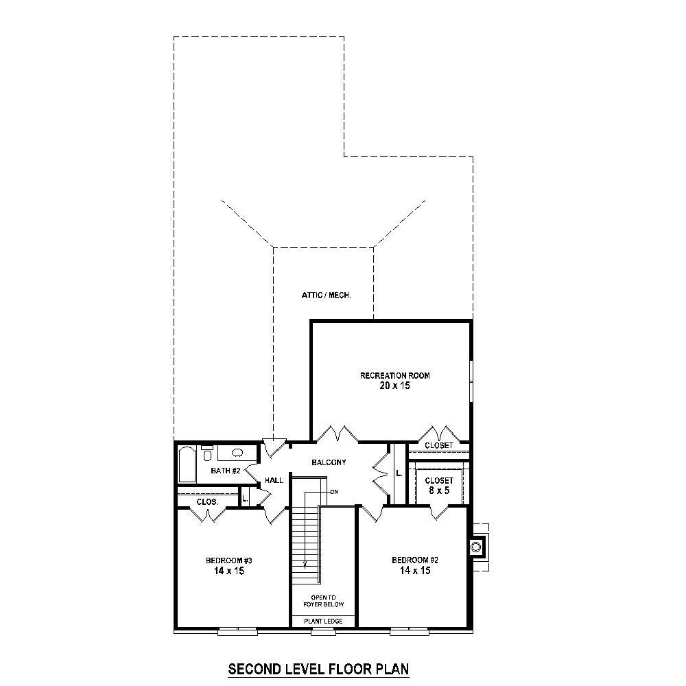 Floor Plan Second Story
