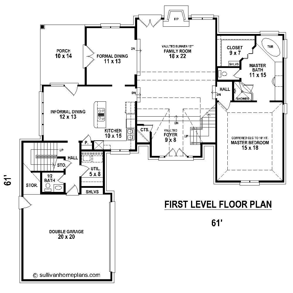 Floor Plan First Story