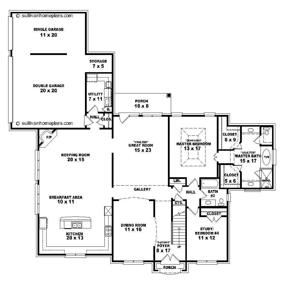 Floor Plan First Story