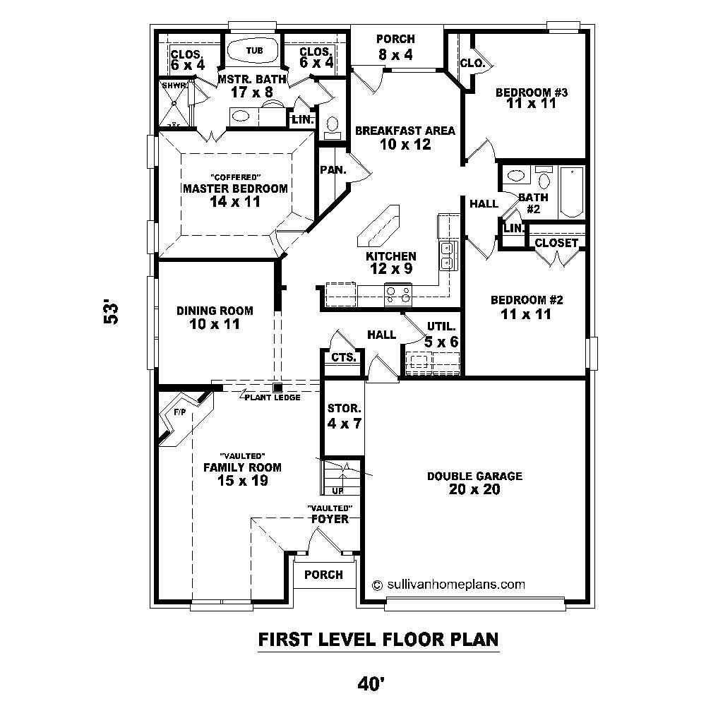 Floor Plan First Story