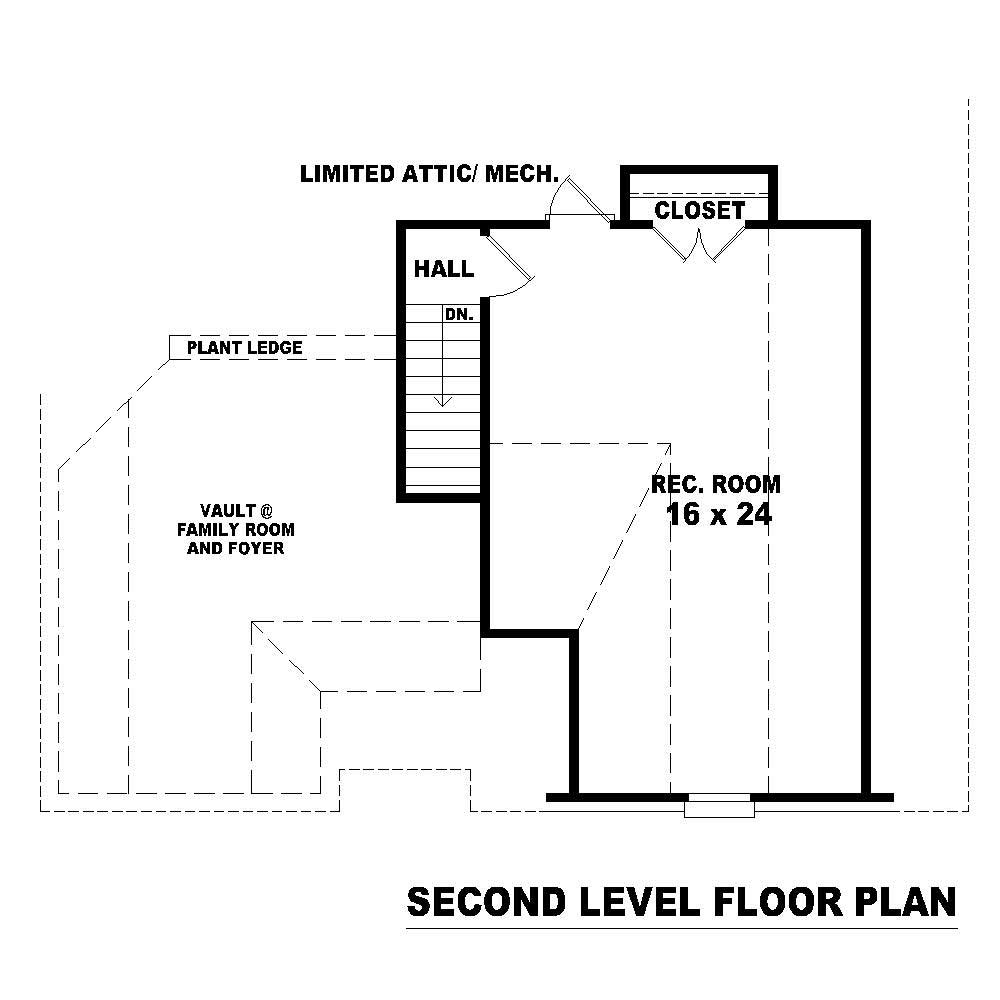 Floor Plan Second Story