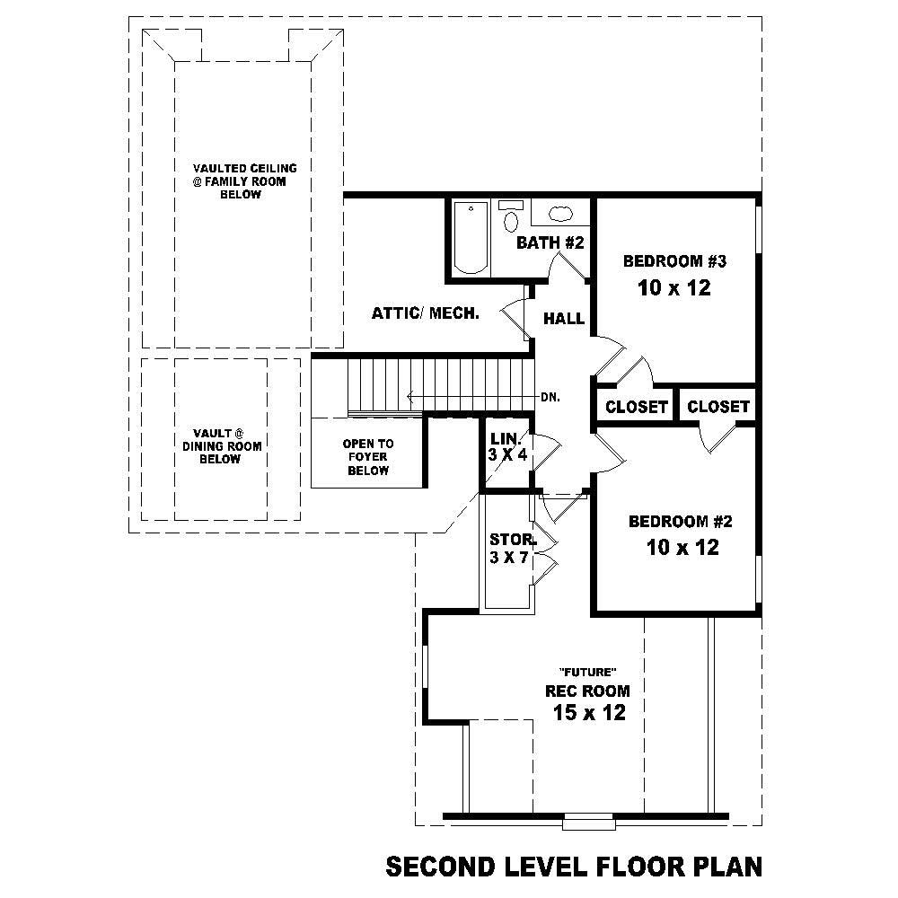 Floor Plan Second Story