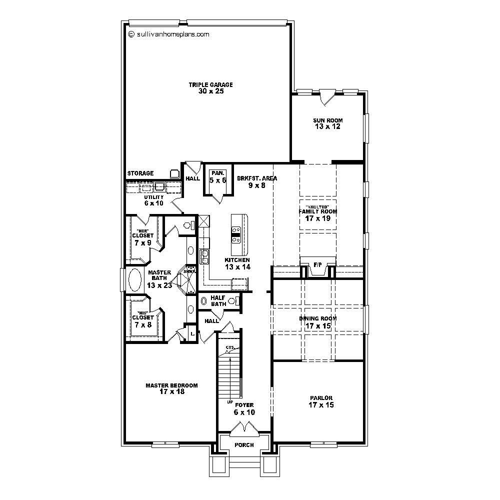 Floor Plan First Story