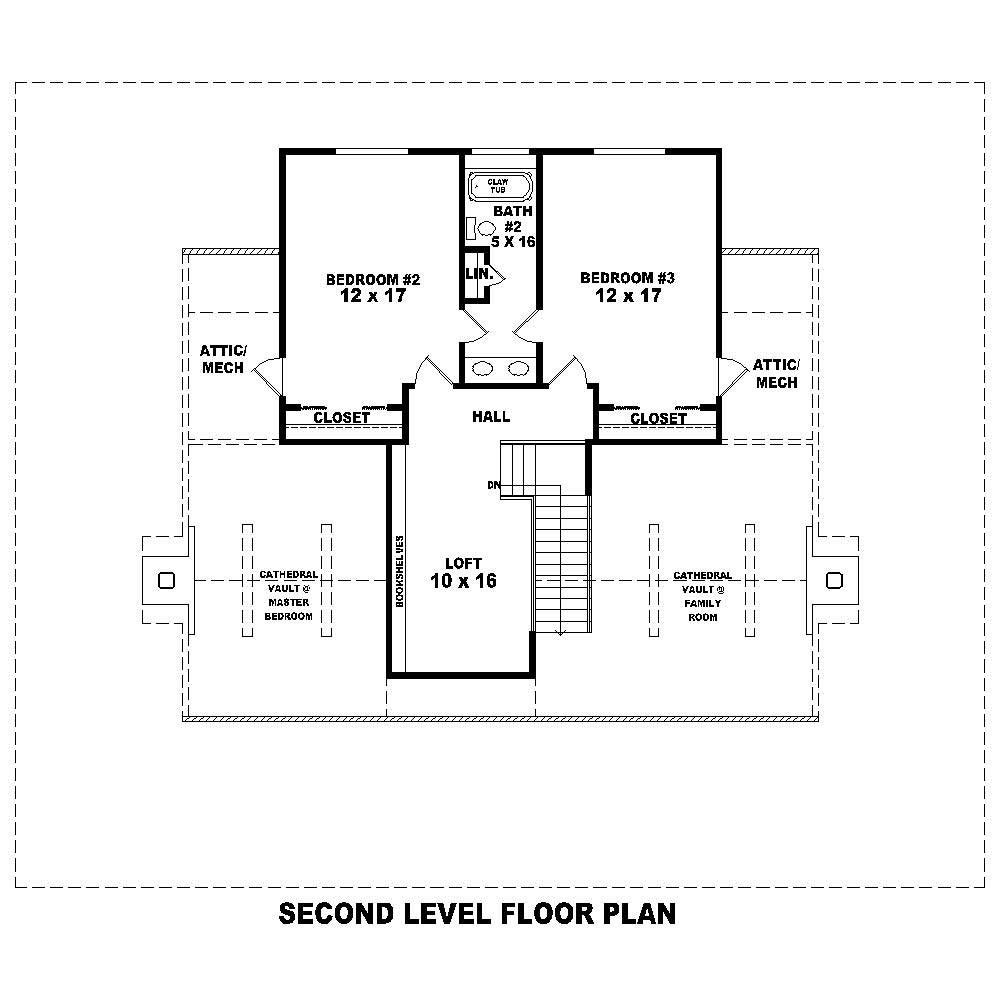 Floor Plan Second Story