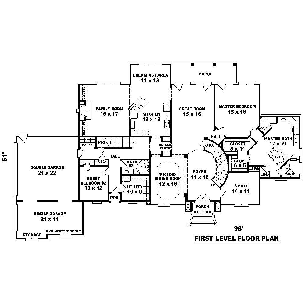 Floor Plan First Story