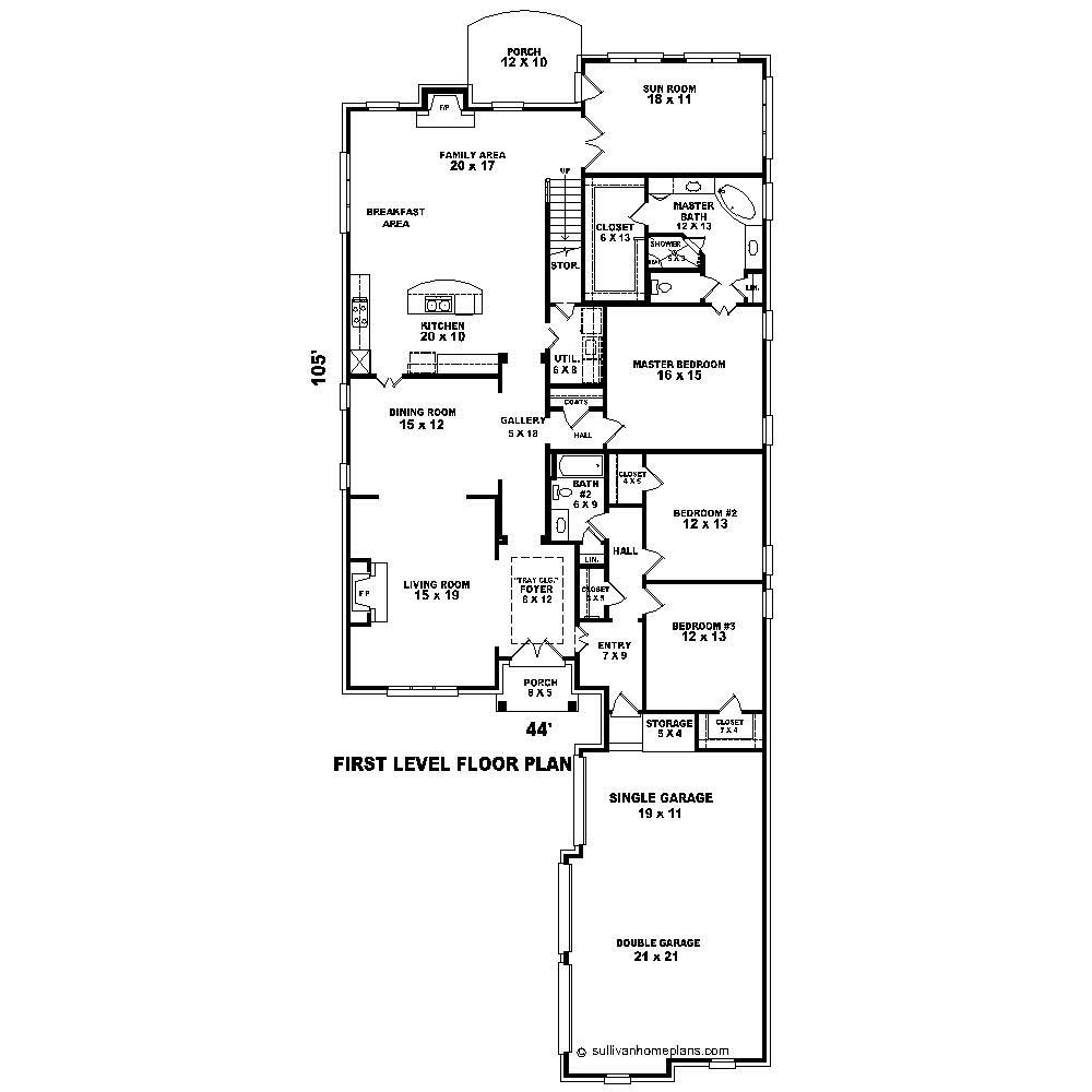 Floor Plan First Story