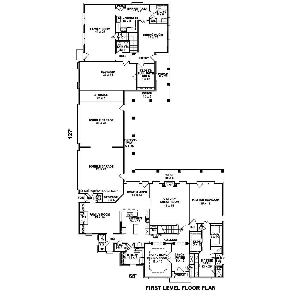 Floor Plan First Story