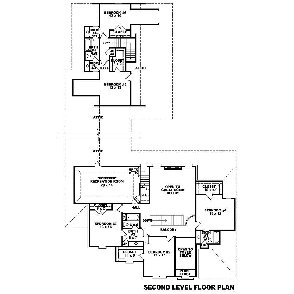 Floor Plan Second Story