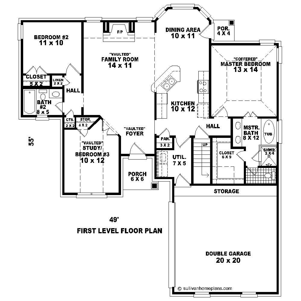Floor Plan First Story