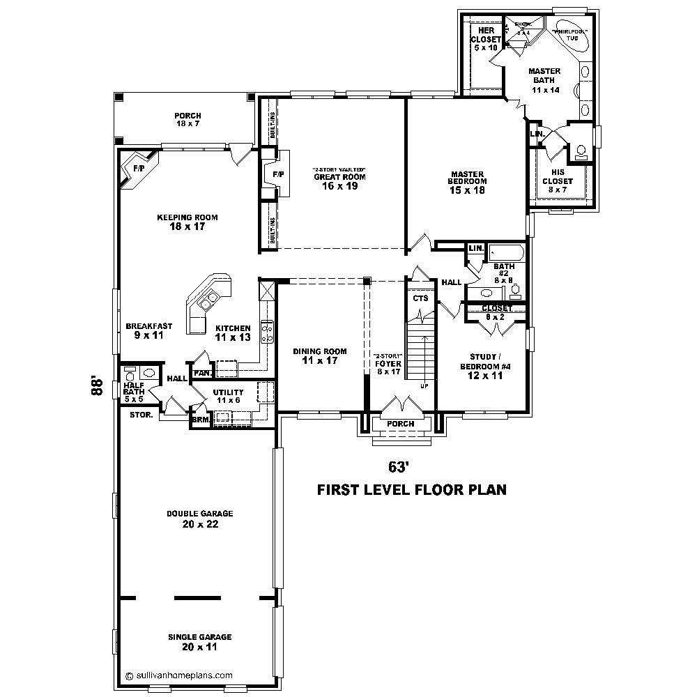 Floor Plan First Story