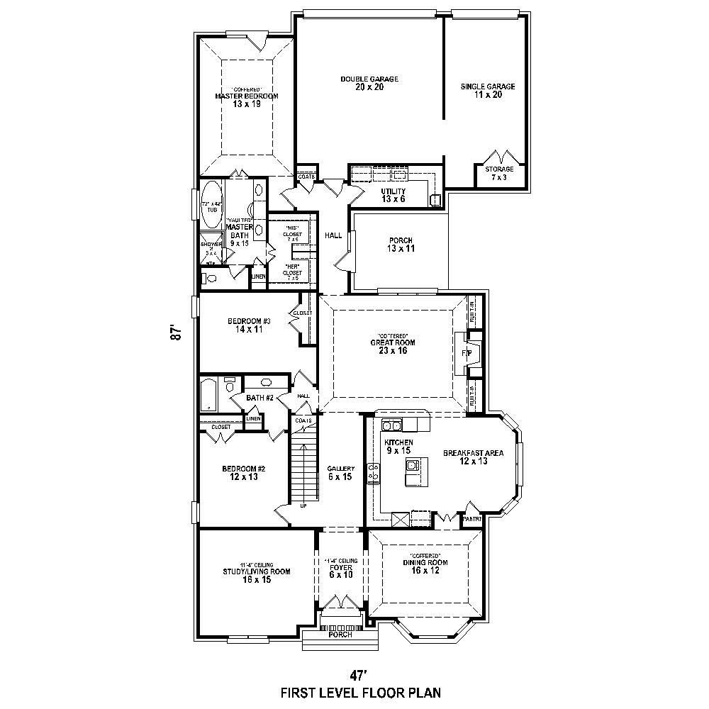 Floor Plan First Story