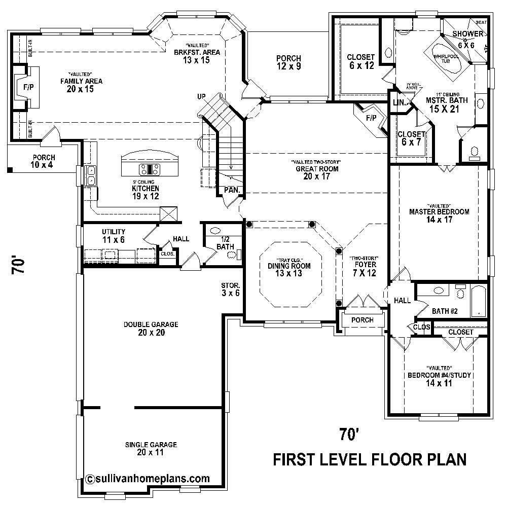 Floor Plan First Story