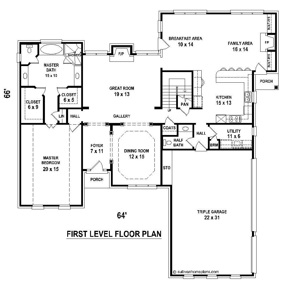 Floor Plan First Story