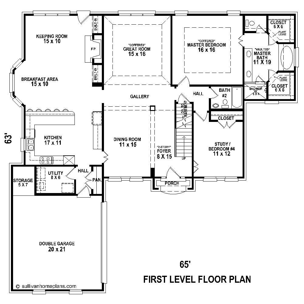 Floor Plan First Story