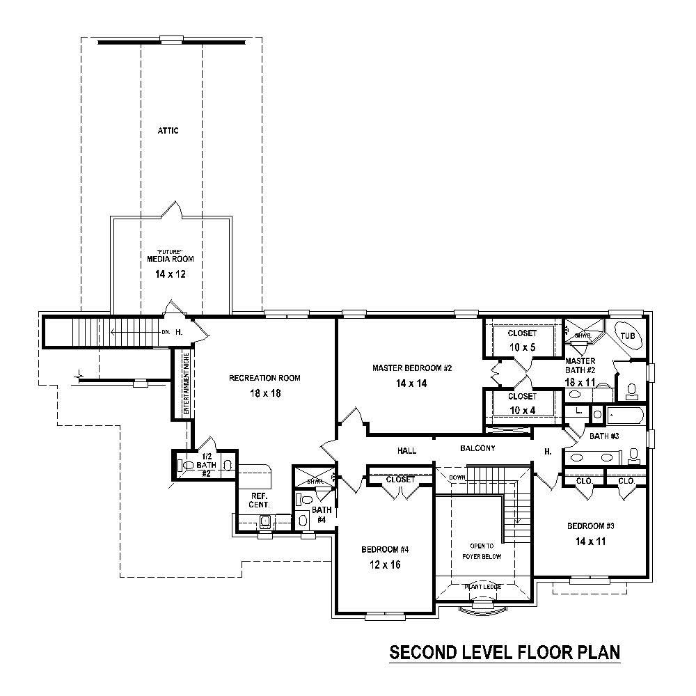 Floor Plan Second Story