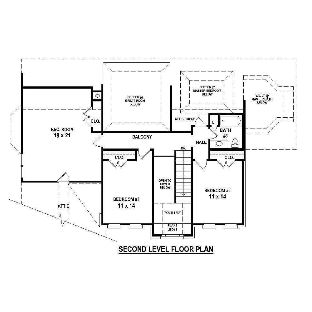 Floor Plan Second Story