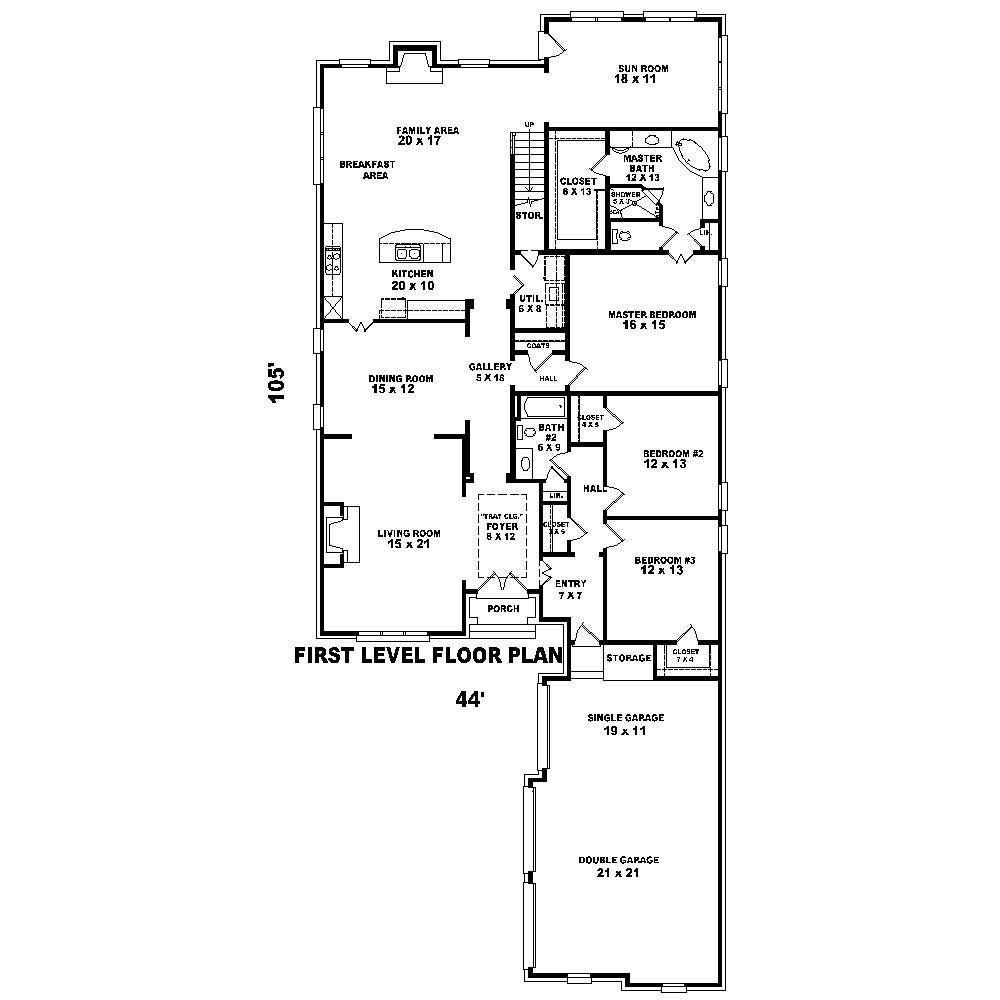 Floor Plan First Story