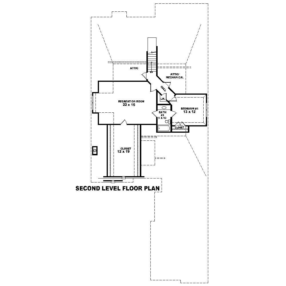 Floor Plan Second Story
