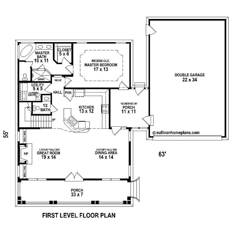 Floor Plan First Story
