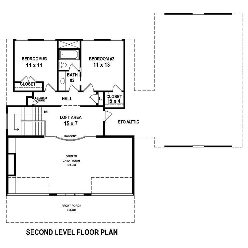 Floor Plan Second Story