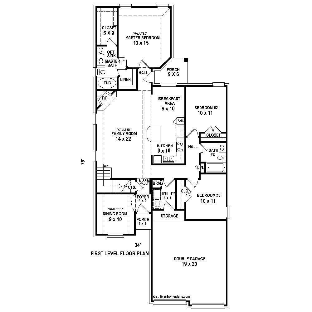 Floor Plan First Story