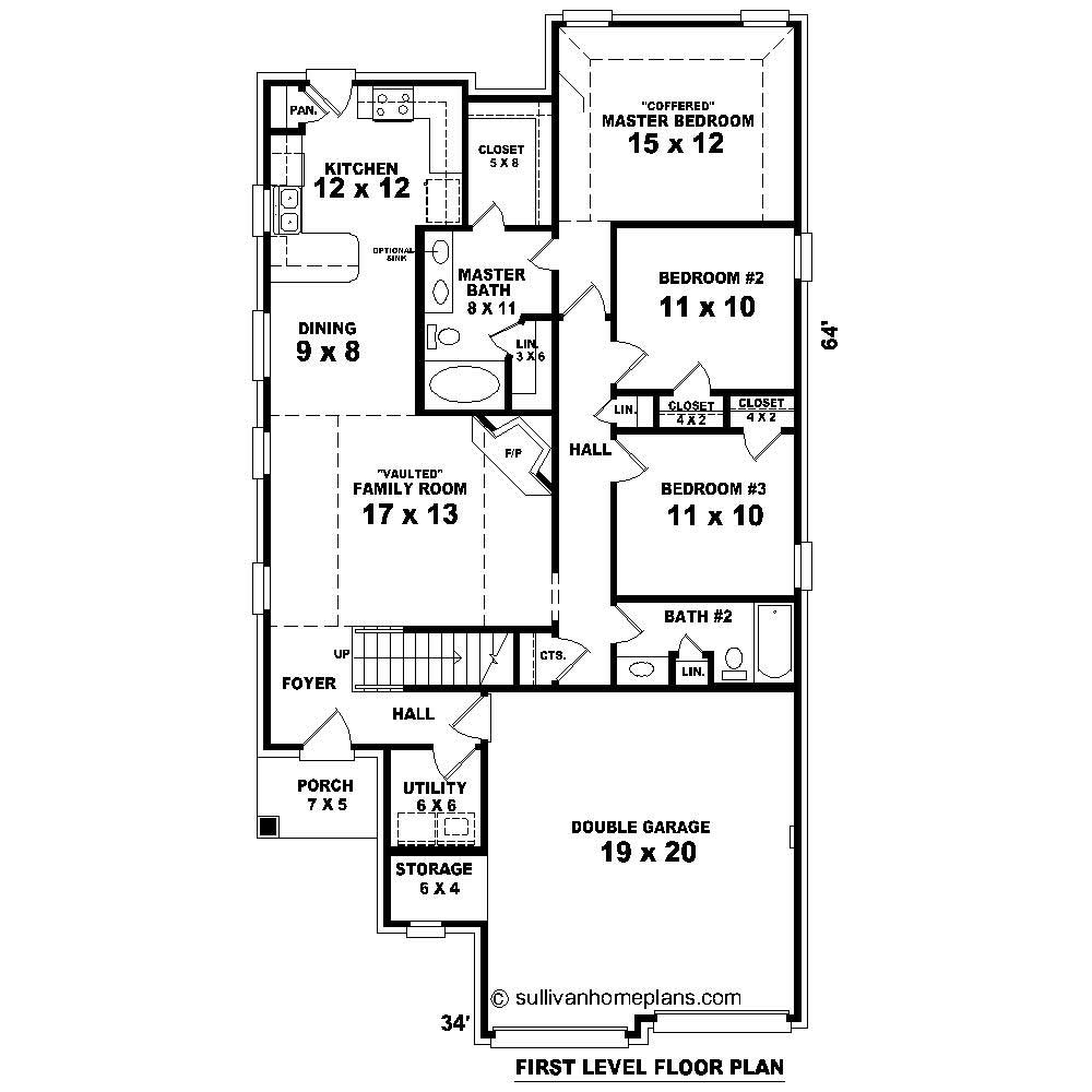 Floor Plan First Story