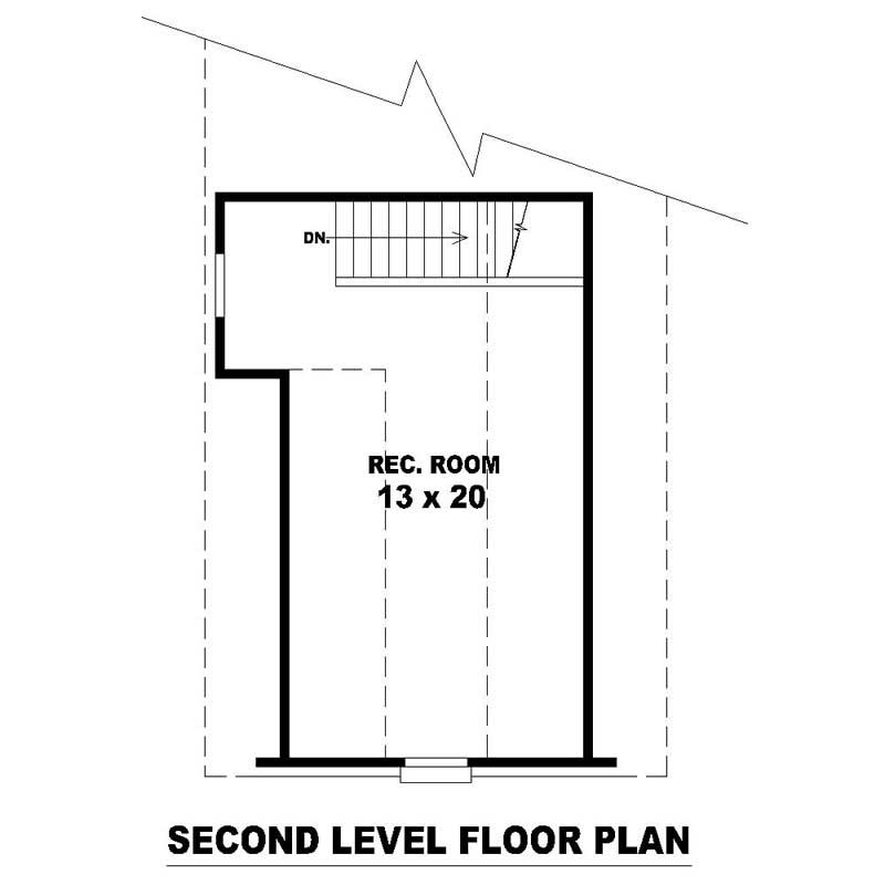 HOME PLAN SECOND LEVEL