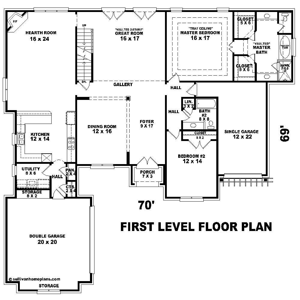 Floor Plan First Story