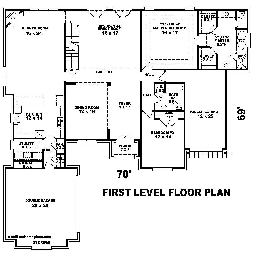 Floor Plan First Story