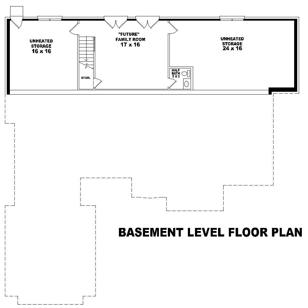 Floor Plan Basement