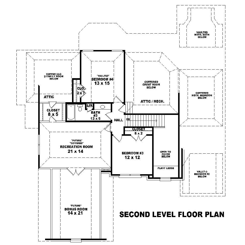 Floor Plan Second Story