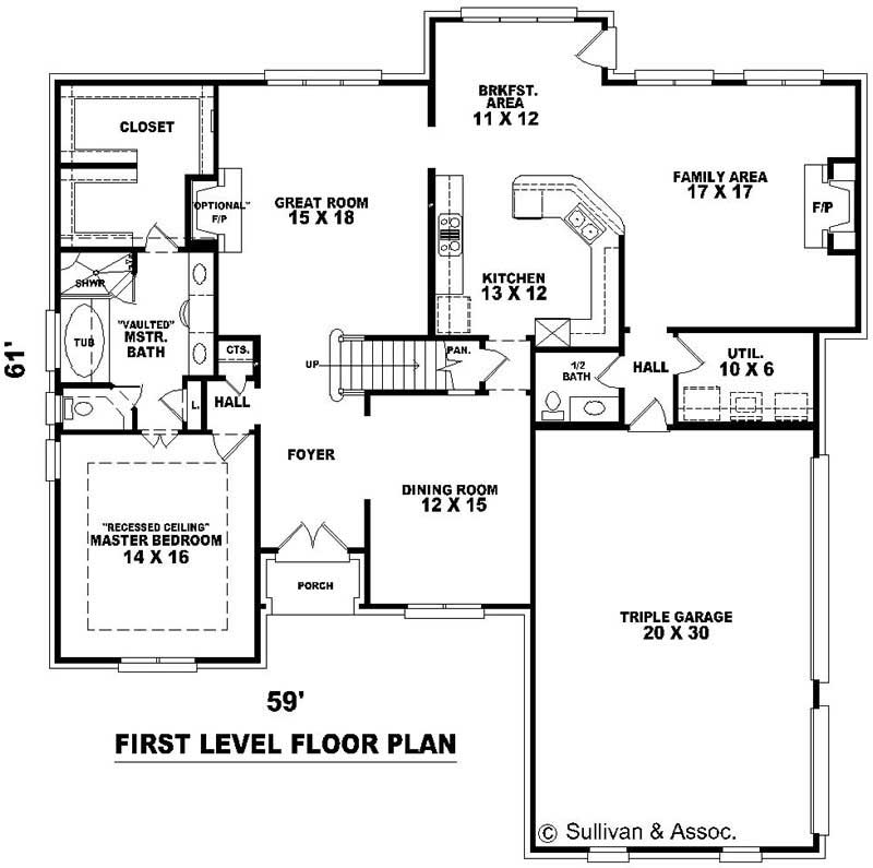 FIRST FLOOR PLAN