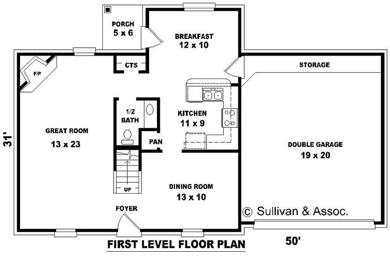 FIRST LEVEL FLOOR PLAN