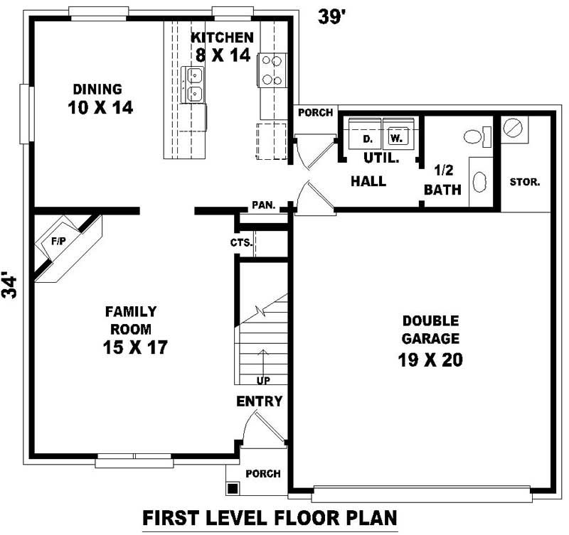 FIRST LEVEL FLOOR PLAN