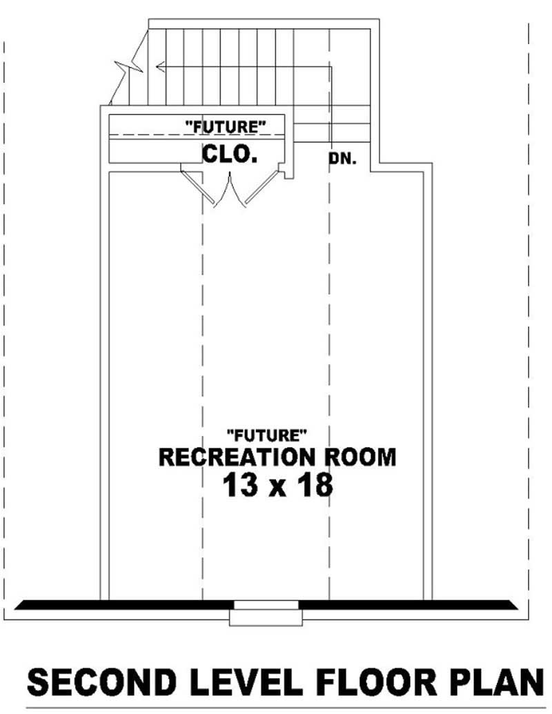 SECOND FLOOR PLAN