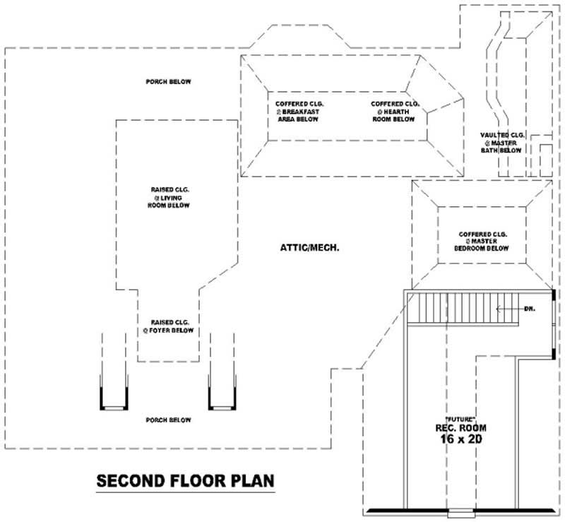 SECOND FLOOR PLAN