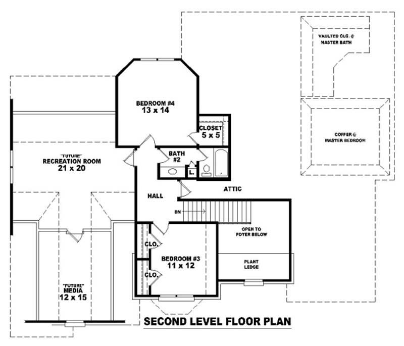 SECOND FLOOR PLAN
