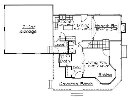Main Level Floor Plan