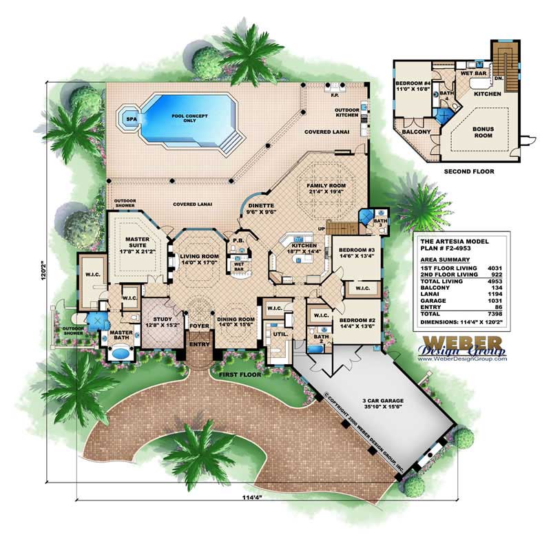 Floor Plan First Story