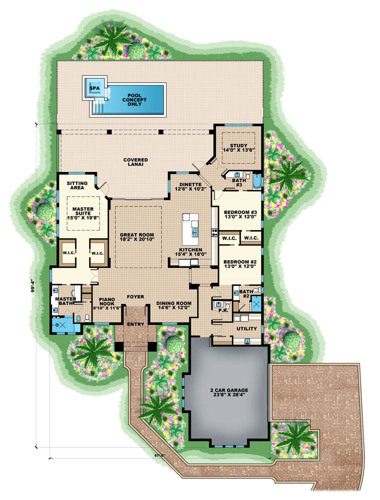 Floor Plan Main Level